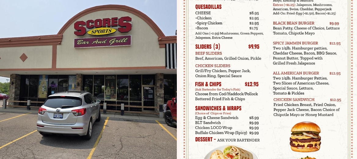 Scores Sports Bar and Grill Gallery Image 1