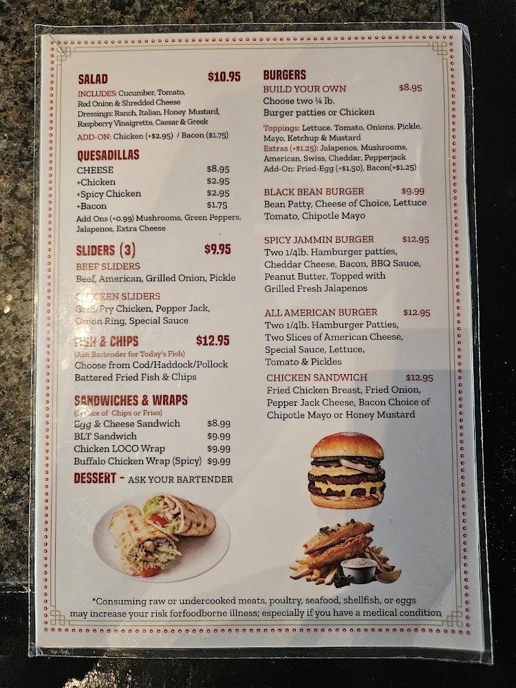 Scores Sports Bar and Grill Menu image 3